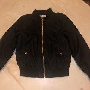 H&M Black Bomber Jacket